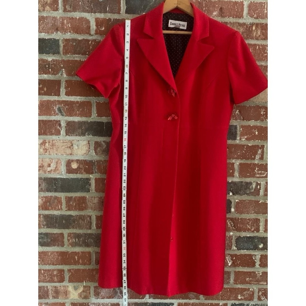 Danny & Nicole Women Dress Red Size 8